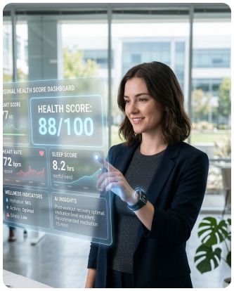 Digital health dashboard